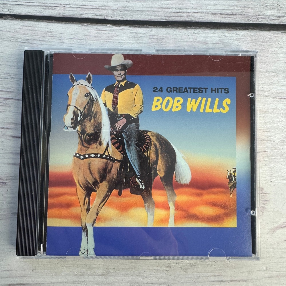 Bob Wills 24 Greatest Hits CD Album Country Western Swing Music 1977 Polydor